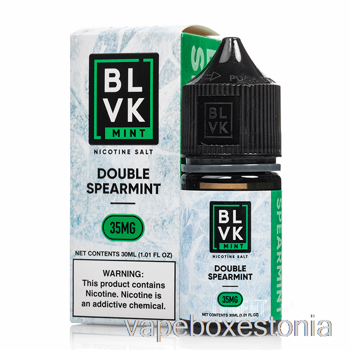 Vape Box Estonia Topelt Rohemünt - Blvk Piparmündisoolad - 30ml 35mg